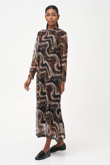 Erosion Mesh Dress